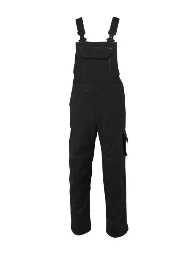 Overall Med Knælommer Sort Str. 82C52 Mascot
