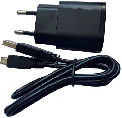 Strømstik 220V/2Amp, stik og USB kabel. Bato