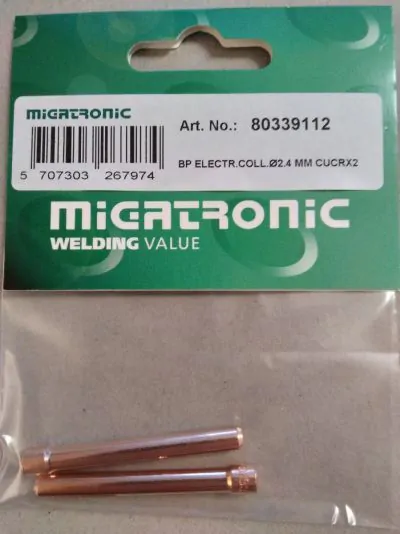 Elektrodetang Ø2,4 mm CuCr 2 stk. Migatronic