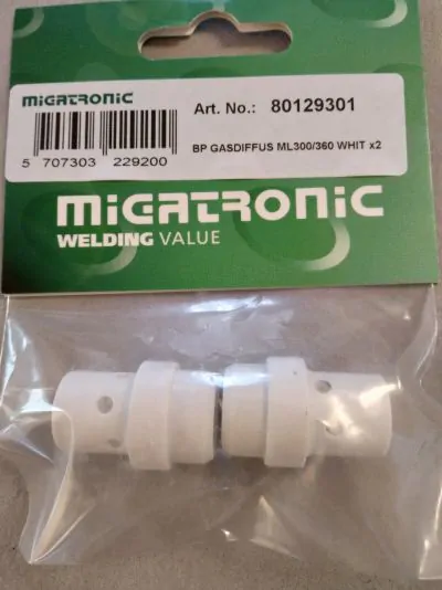 Gasfordeler for ML300/360 hvid 2 Stk. Migatronic