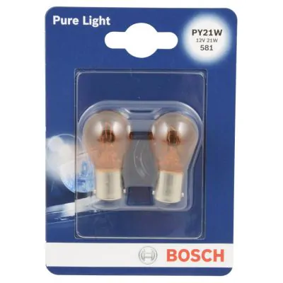 Pæresæt til baglygte blink og stop PY21W Bosch