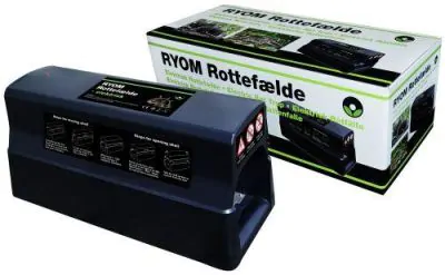 Rottefælde elektrisk u/Batteri Ryom