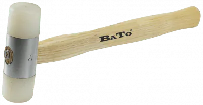 Nylonhammer 50 mm træ Bato 