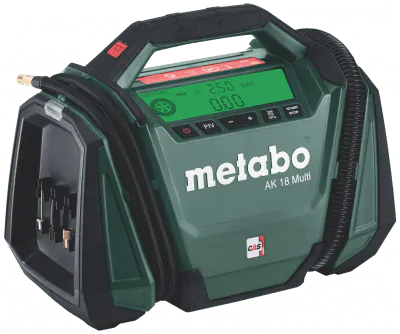 Kompressor AK18 Multi 11bar 16ltr/min 18V solo Metabo