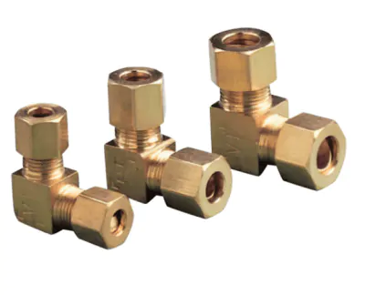Union til kobberrør, 6 mm vinkel Kosangas