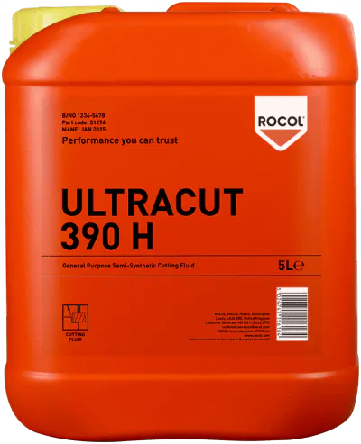 Køle & Skæreolie 5L Ultracut 390H Rocol