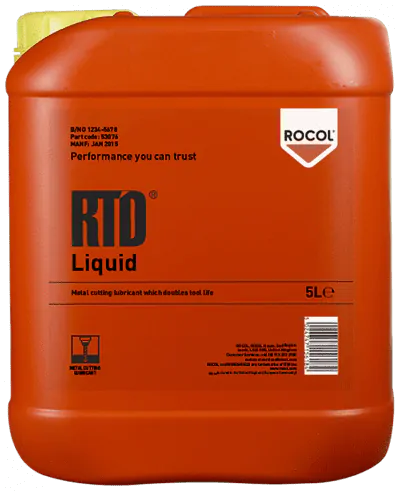 Skæreolie RTD Liquid 5L Rocol