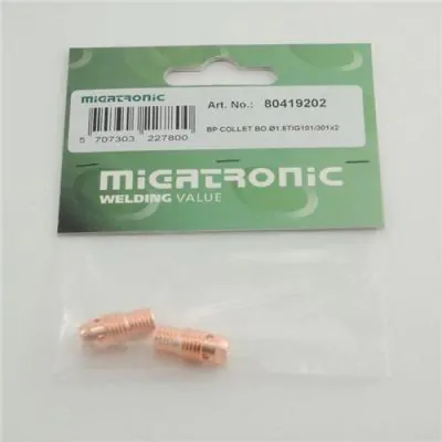 Elektrode holder til ø1.6TIG101/301 2 Stk. Migatronic