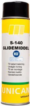 Glidemiddel S-140 spray NSF H1 500ml UNICAN