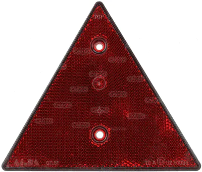 Reflector triangle red CarGo