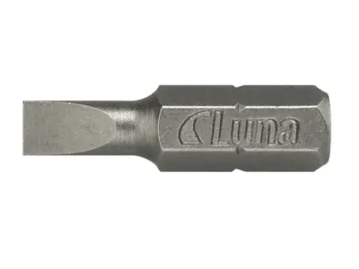 Bits for flat blades BITS 1.2 x 6.5 mm Luna