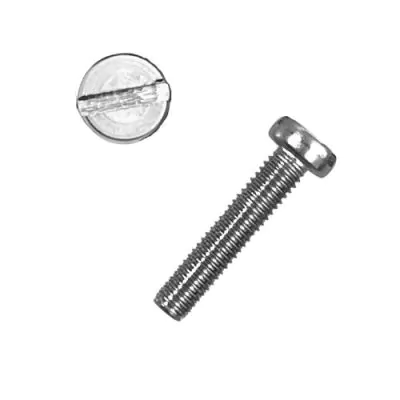 Maskinskrue A2 CH ligekærv, Str 2-4mm - DIN84