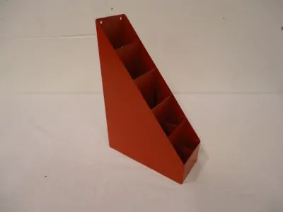 Kabelbinder sortiment kasse rød med 5rum