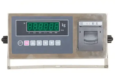 Rustfri indikator med printer till U-vægt NH ( Bestillingsvare )