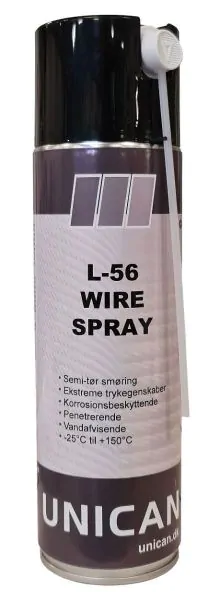 Wire spray 500ml L-56 Unican